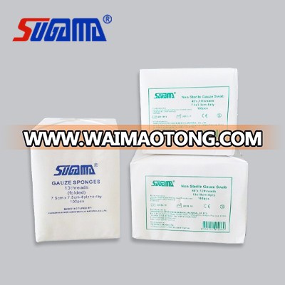 Non sterile gauze gauze mesh compress sponge/gauze swab