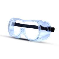 Clear Transparent Protective Glasses PC Safety Protective Goggles with Elastic Tapes